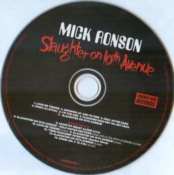 4CD/Box Set Mick Ronson: Only After Dark The Complete MainMan Recordings