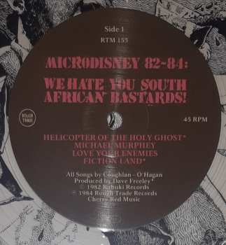 LP Microdisney: 82-84: We Hate You South African Bastards! CLR