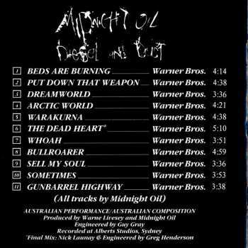 CD Midnight Oil: Diesel And Dust