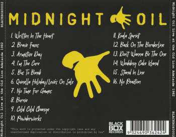 CD Midnight Oil: Live At The Old Lion, Adelaide 1982