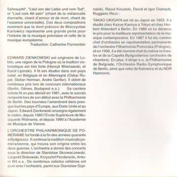 CD Mieczysław Karłowicz: Symphonische Werke