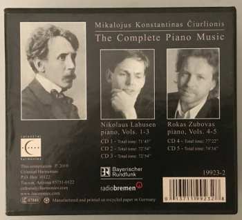 5CD/Box Set Mikalojus Konstantinas Ciurlionis: The Complete Piano Music