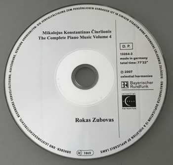 5CD/Box Set Mikalojus Konstantinas Ciurlionis: The Complete Piano Music