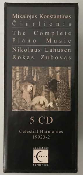 5CD/Box Set Mikalojus Konstantinas Ciurlionis: The Complete Piano Music