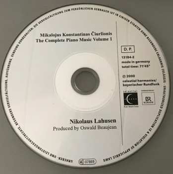 5CD/Box Set Mikalojus Konstantinas Ciurlionis: The Complete Piano Music