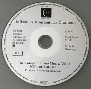 5CD/Box Set Mikalojus Konstantinas Ciurlionis: The Complete Piano Music