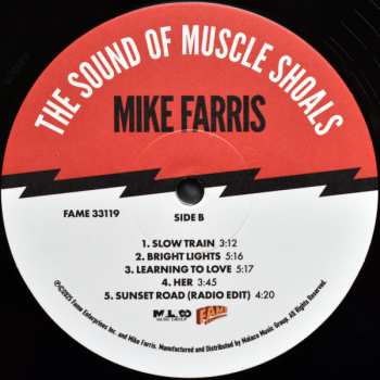 LP Mike Farris: Sound Of Muscle Shoals