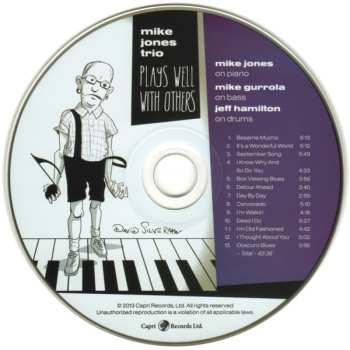CD Mike Jones Trio: Plays Well With Others