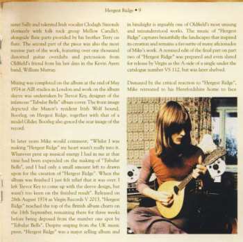 CD Mike Oldfield: Hergest Ridge