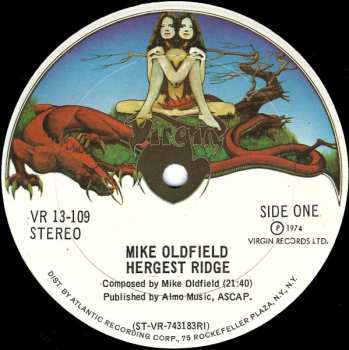 LP Mike Oldfield: Hergest Ridge