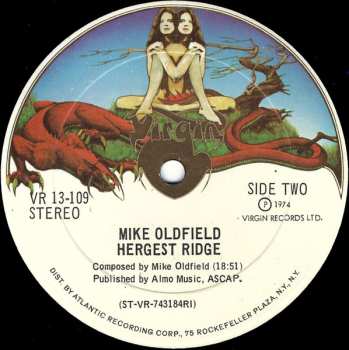 LP Mike Oldfield: Hergest Ridge