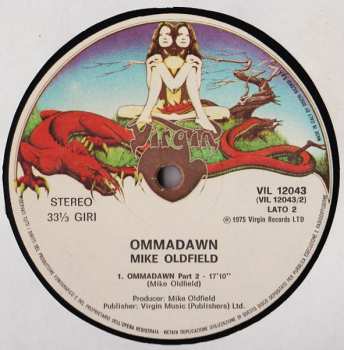 LP Mike Oldfield: Ommadawn