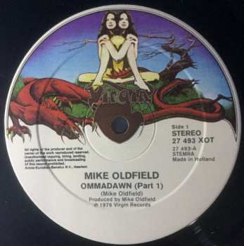 LP Mike Oldfield: Ommadawn Featuring "In Dulci Jubilo"