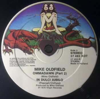LP Mike Oldfield: Ommadawn Featuring "In Dulci Jubilo"