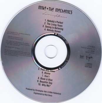 CD Mike & The Mechanics: Living Years