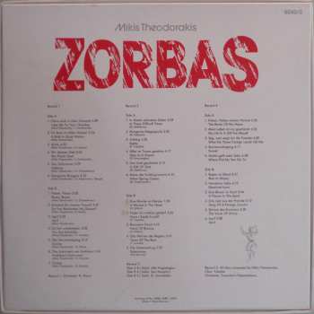 3LP/Box Set Mikis Theodorakis: Zorbas