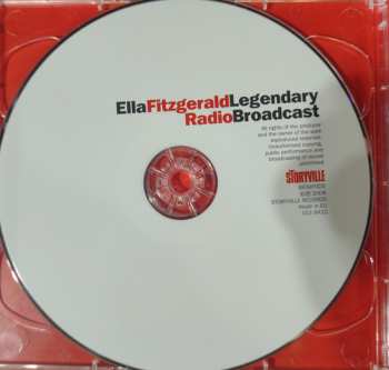 2CD Ella Fitzgerald: Legendary Radio Broadcasts