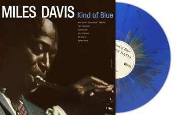 LP Miles Davis: Kind Of Blue (180g) (blue Multicolored Splatter Vinyl)