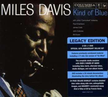 2CD/DVD Miles Davis: Kind Of Blue