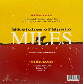 LP Miles Davis: Sketches Of Spain