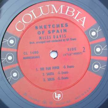 LP Miles Davis: Sketches Of Spain LTD