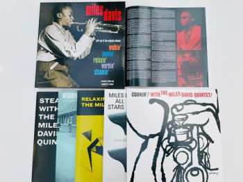5LP/Box Set Miles Davis: Walkin', Cookin', Relaxin', Workin', Steamin' 