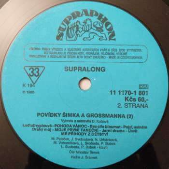 LP Miloslav Šimek: Povídky Šimka A Grossmanna 2