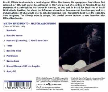 CD Milton Nascimento: Milton Nascimento