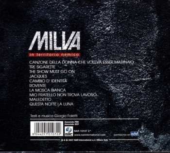 CD Milva: In Territorio Nemico