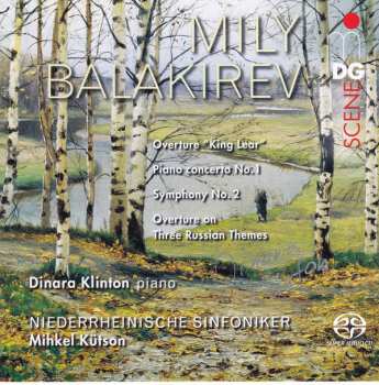 Album Dinara Klinton: Overture "King Lear", Piano Concerto No.1. Symphony No.2, Overture On Three Russian Themes