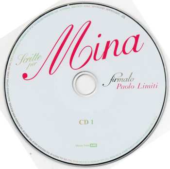 2CD Mina: Scritte Per Mina - Firmato Paolo Limiti