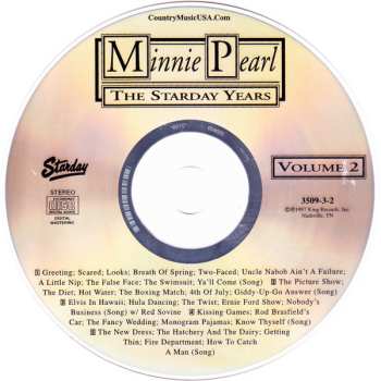 3CD Minnie Pearl: The Starday Years - Classic Minnie Pearl