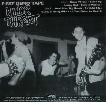 SP Minor Threat: First Demo Tape