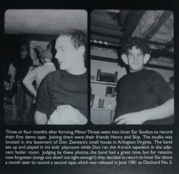 SP Minor Threat: First Demo Tape