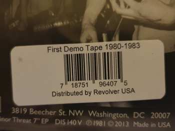 SP Minor Threat: First Demo Tape