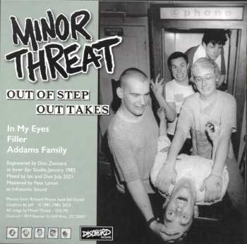 SP Minor Threat: Out Of Step Out Takes CLR