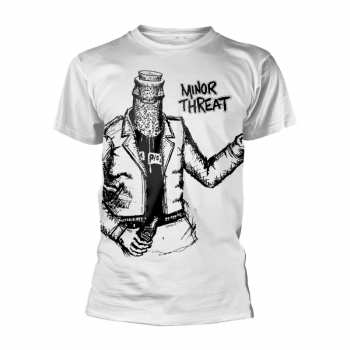 Merch Minor Threat: T-Shirt Bottle Man (jumbo Print)