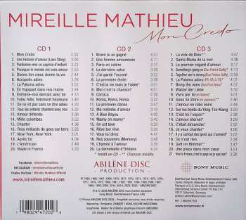 3CD Mireille Mathieu: Mon Credo