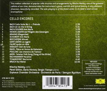 CD Mischa Maisky: Cello Encores