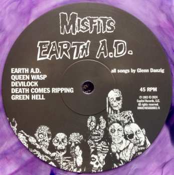LP Misfits: Earth A.D. / Wolfs Blood CLR