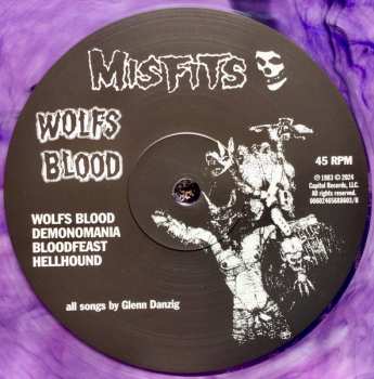LP Misfits: Earth A.D. / Wolfs Blood CLR