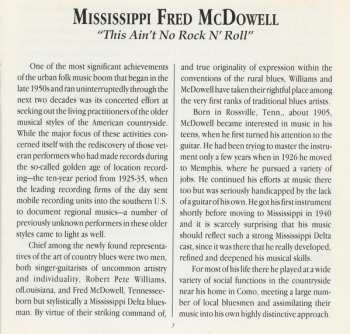 CD Fred McDowell: This Ain't No Rock'n'Roll