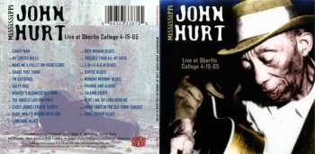 CD Mississippi John Hurt: Live At Oberlin College 4-15-65