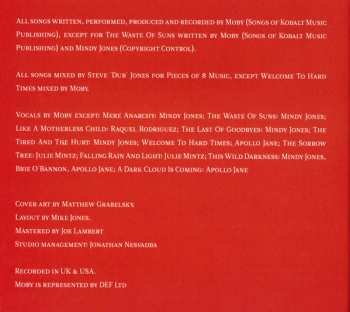 CD Moby: Everything Was Beautiful And Nothing Hurt