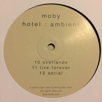 3LP Moby: Hotel : Ambient LTD