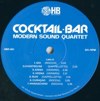LP Modern Sound Quartet: Cocktail-Bar LTD