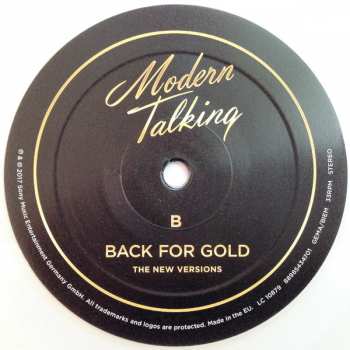 LP Modern Talking: Back For Gold - The New Versions CLR
