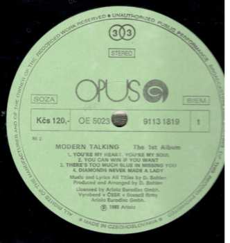 Album Modern Talking: The 1st Album
