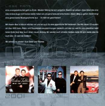 CD Modern Talking: The Final Album - The Ultimate Best Of