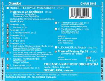 CD The Chicago Symphony Orchestra: Pictures At An Exhibition (Orch. Ravel) / Poem Of Ecstasy